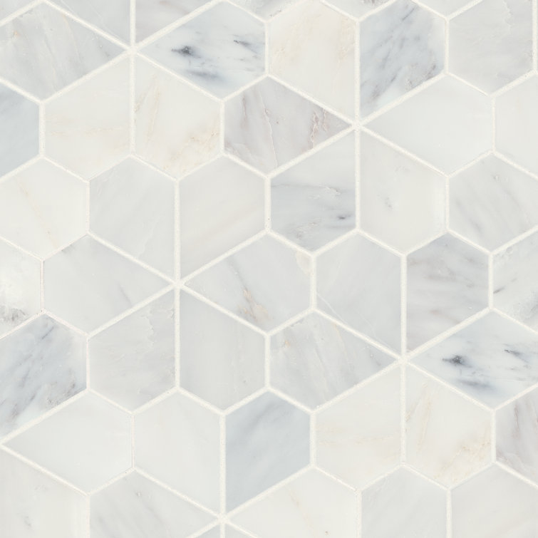 Monet Marble Random Mosaic Wall & Floor Tile