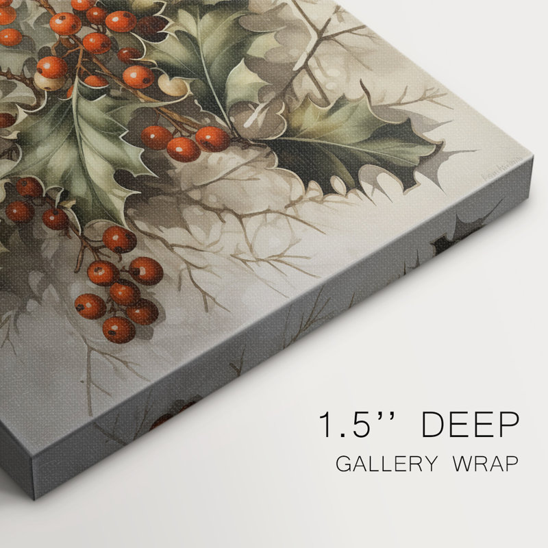 Christmas Holiday Art - DCCV sur toile tendue avec châssis, H 24 po x l 16 po