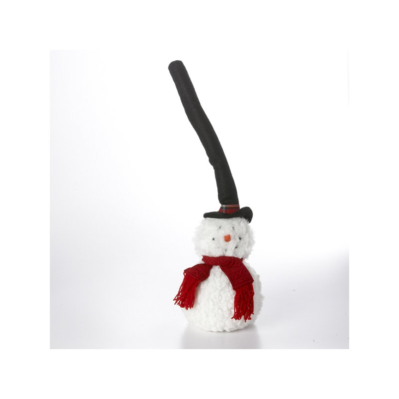 Figurine bonhomme de neige Fleisher, H 24 po x l 8 po x P 2 po