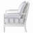 Upholstered Stripe Accent Chair