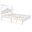 Structure de lit plateforme en bois grand format, style rétro avec support en lattes de bois pour un confort et une durabilité accrus-964541667
