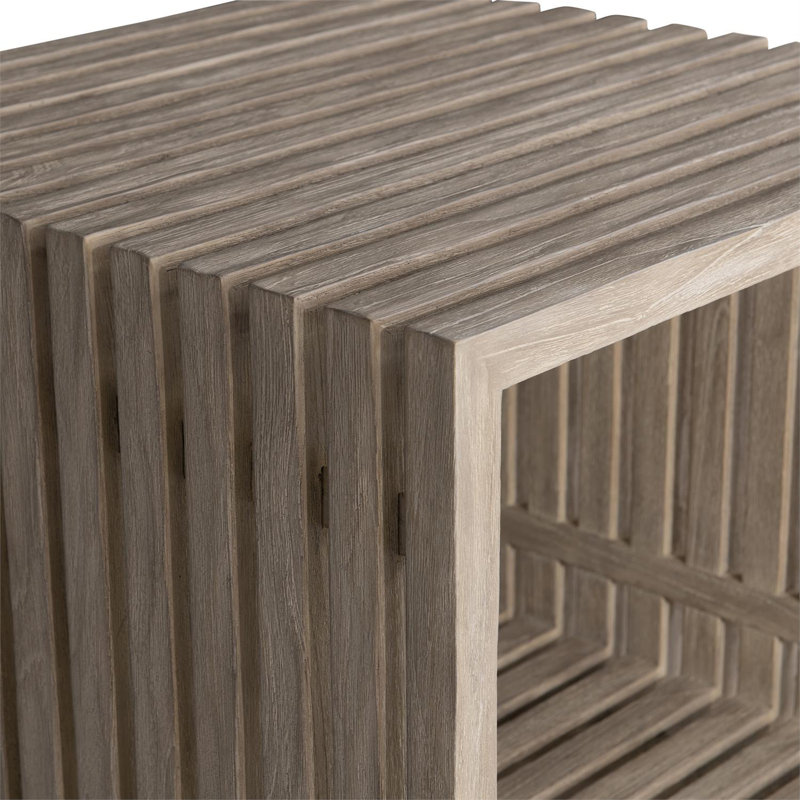 Kingston Outdoor Square Teak Side Table