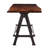 Napier Acacia Rectangular Solid Wood Top with Iron Base Dining Table