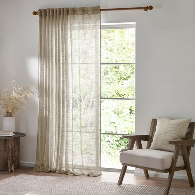 Cirrus Sheer Tab Top Curtain Panel