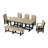 Heritage 7-Piece Rectangular Dining Set With Bench-122492821