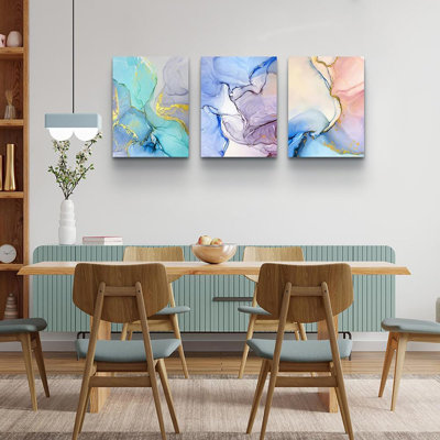 3 Piece Wrapped Canvas Print