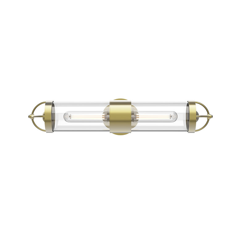 Lancaster 2 - Light Bath Bar, Brushed Brass