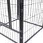 Clôture portative à 12 panneaux pour chiots avec porte