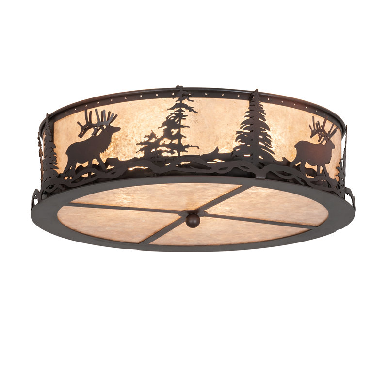 Plafonnier encastré 4 lumières 21,5 po Floyd