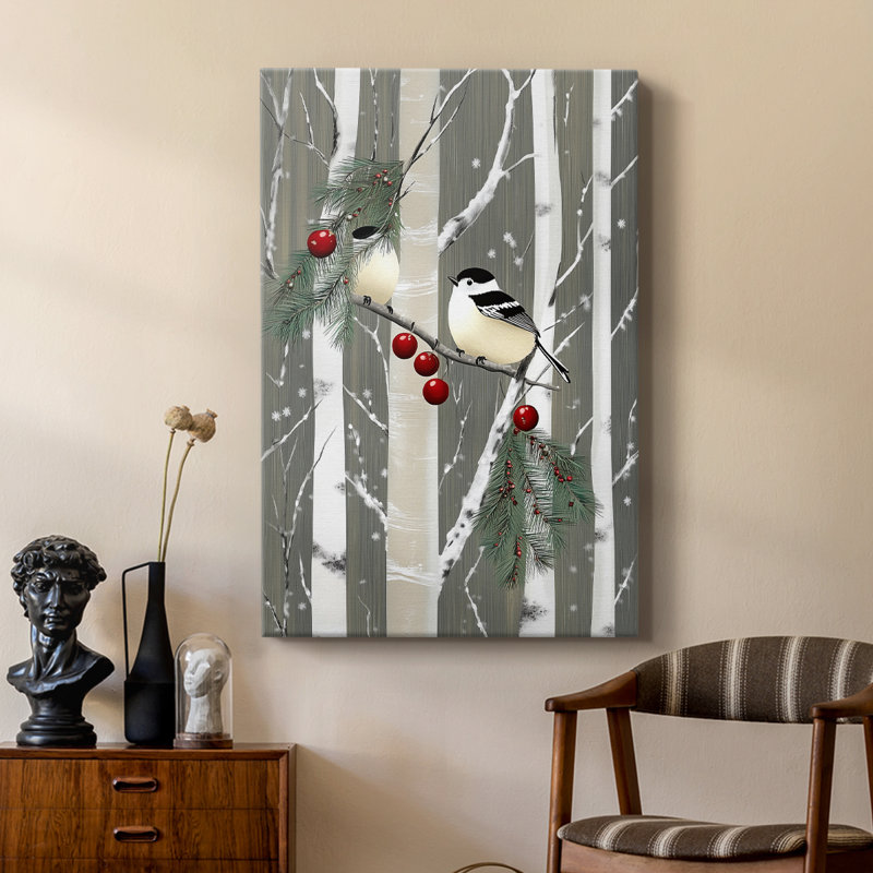 Christmas Holiday Art CII - Gallery Cavas, H 27 po x l 18 po