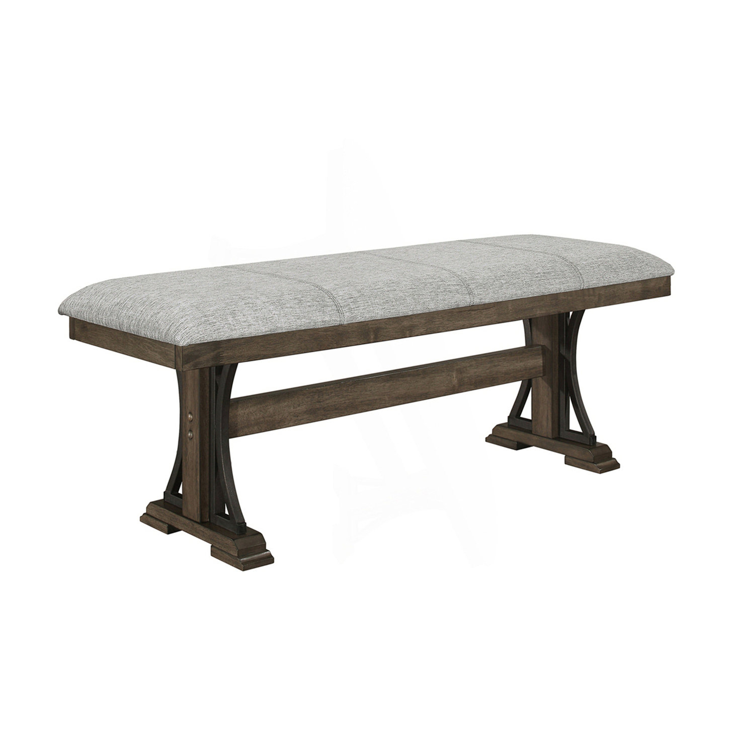 Red Barrel Studio® Modern Bench, Transitional Style Bench, Upholstered ...