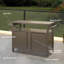 Armoire de rangement pour barbecue avec roulettes-108128324