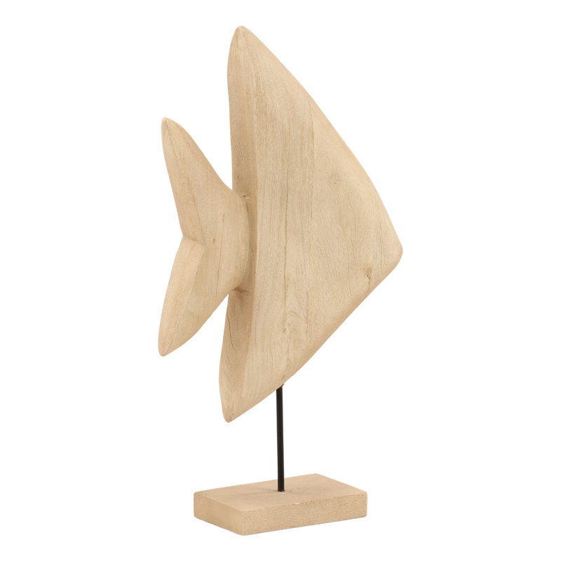 Pacifica Sculpture Natural Brown, 23" H x 13.5" W x 4.5" D