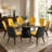 Faux Leather Upholstered Solid Back Side Chair-160234885