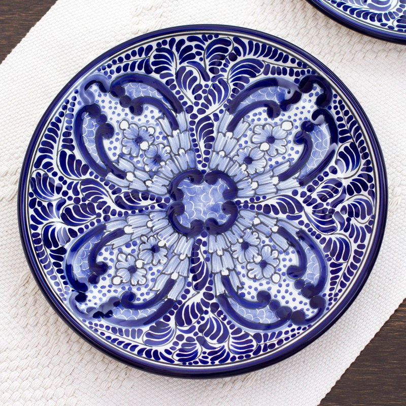 Assiette plate 10 po Peach