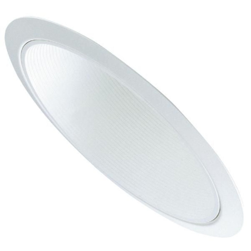 6'' White Shower Recessed Trim