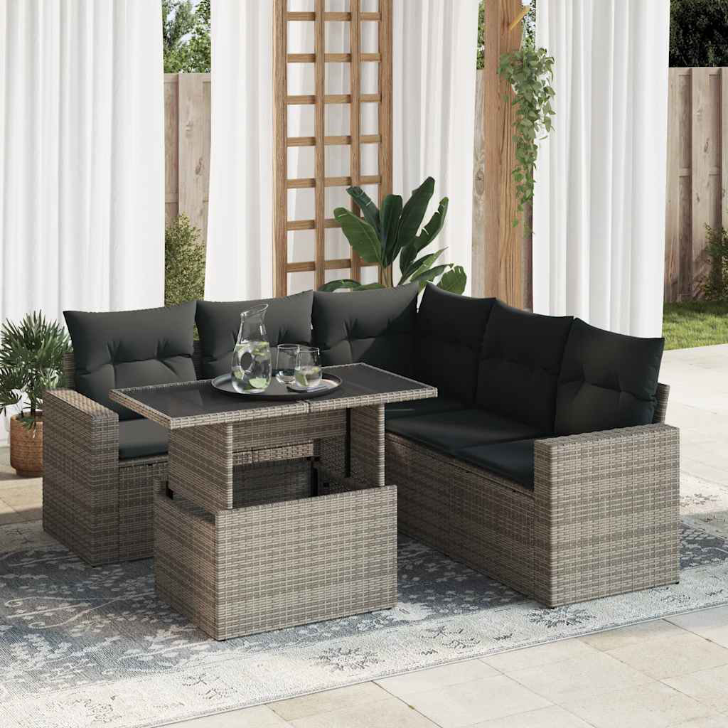 Gartensofa Roxen mit Kissen