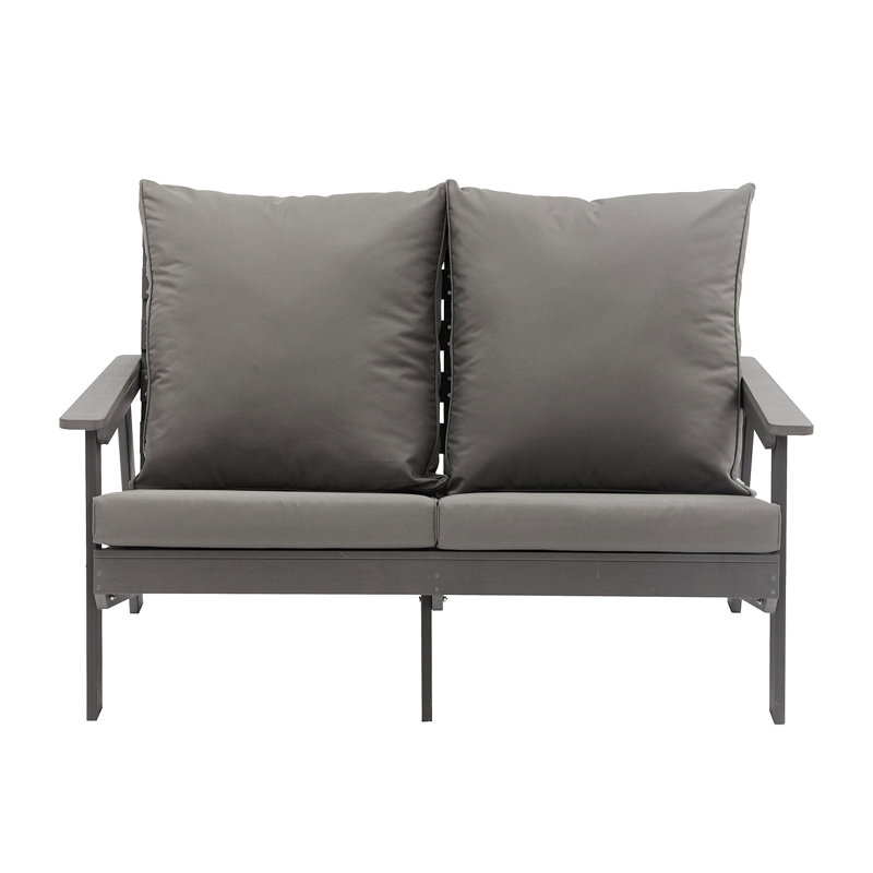 Patio Sofa Outdoor Loveseat Sofa 2-Seater