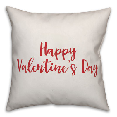  Coussin Happy Valentine's Day