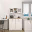 Armoire de rangement, tablettes réglables de 7 po, grande poubelle de cuisine de 67,7 po avec 3, 2 tiroirs et 1 poubelle basculante