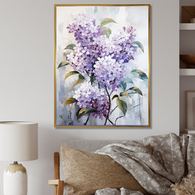 " Pastel Lilac Dreams V "