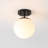 Statler Glass Semi Flush Mount-498178717