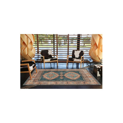 Tapis tissé Cubic Flower