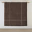 Ensemble de literie de luxe 7 pièces, polyester micro velours côtelé, brun grand, style chalet moderne