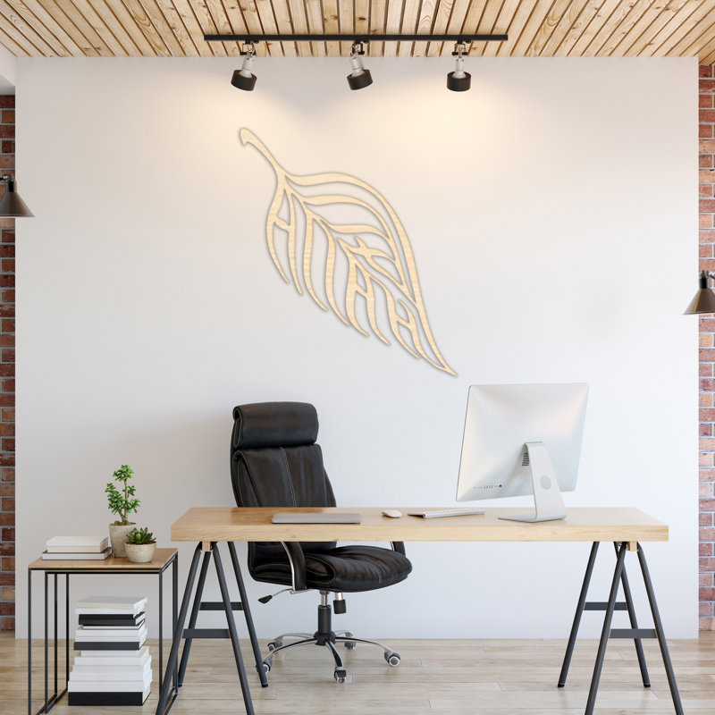 Handmade Wall Decor on ACM, Black, 32" H x 28" W x 0.25" D