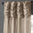 Ryker Ruched Solid Faux Silk Taffeta Room Darkening Curtains for Bedroom & Living Room Curtains - Single Panel Drapes-1838551277-1838551268