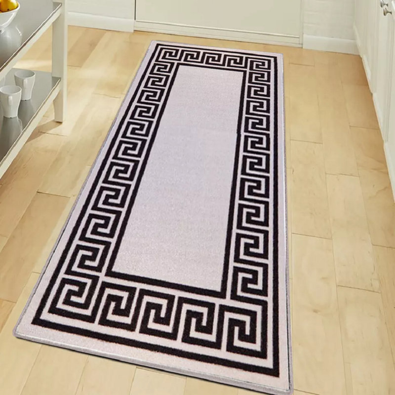 Geometric Indoor / Outdoor Area Rug, Rectangle 80 x 150 cm