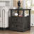 Azella Frame 2 End Table Set with Storage and Built-In Outlets-824583088