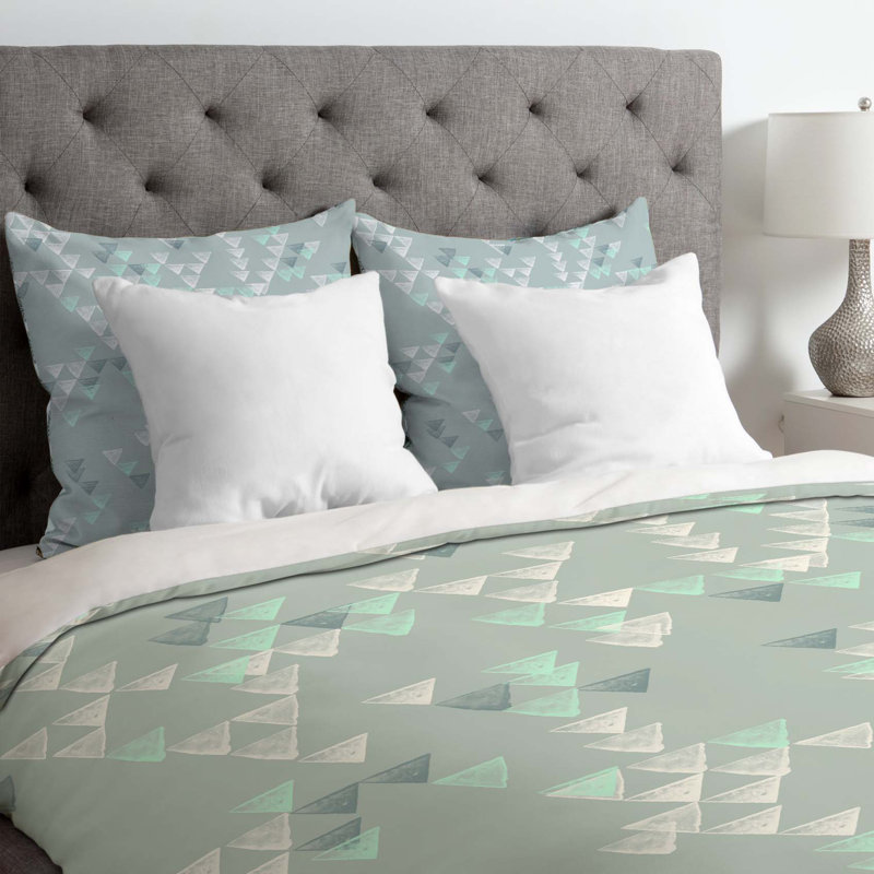 Mareike Boehmer Modern & Contemporary Polyester Geometric Shapes Duvet Cover, Queen Duvet Cover