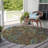 Kinslee Washable Paisley Indoor / Outdoor Rug-1530171248