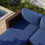 Ensemble de 7 coussins de remplacement pour l'extérieur avec mousse de soutien épaisse de 4 po pour ensembles de conversation de patio-2103015406