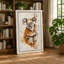 Koala on Branch Boho - Wrapped Canvas-1067833729-1067833847