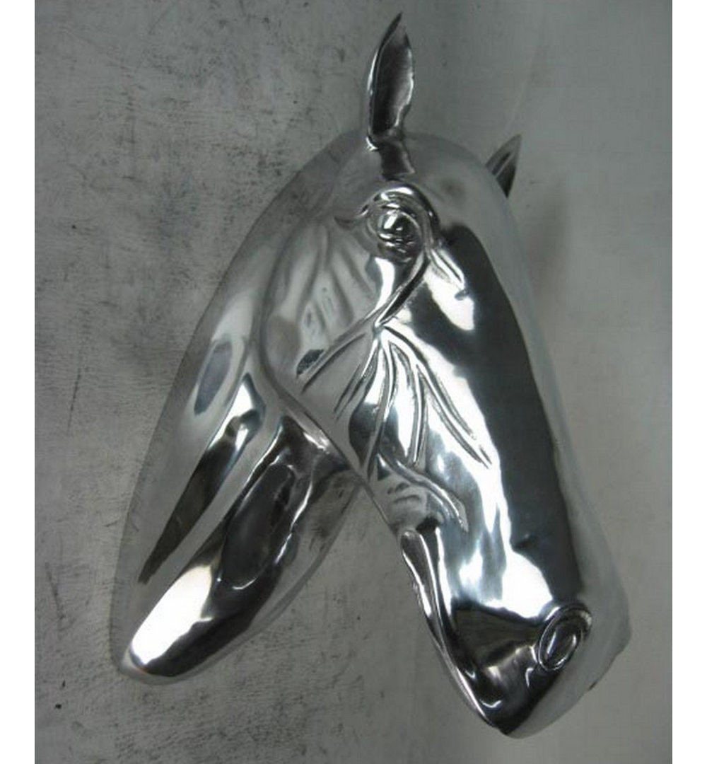 Aluminium Horse Head Wall Décor