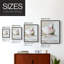 Reproduction encadrée de cygne rose - bois massif-897955376-897955377