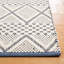 Tapis géométrique en laine tissé à la main Semple Natura-1979473775
