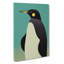 Profile Of A Penguin No.2 - Wrapped Canvas Print-752390590-754976679