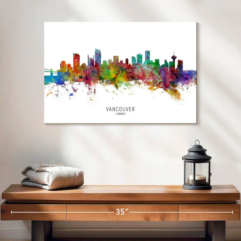 Nicci Vancouver Canada Skyline I, H 16 po x l 24 po