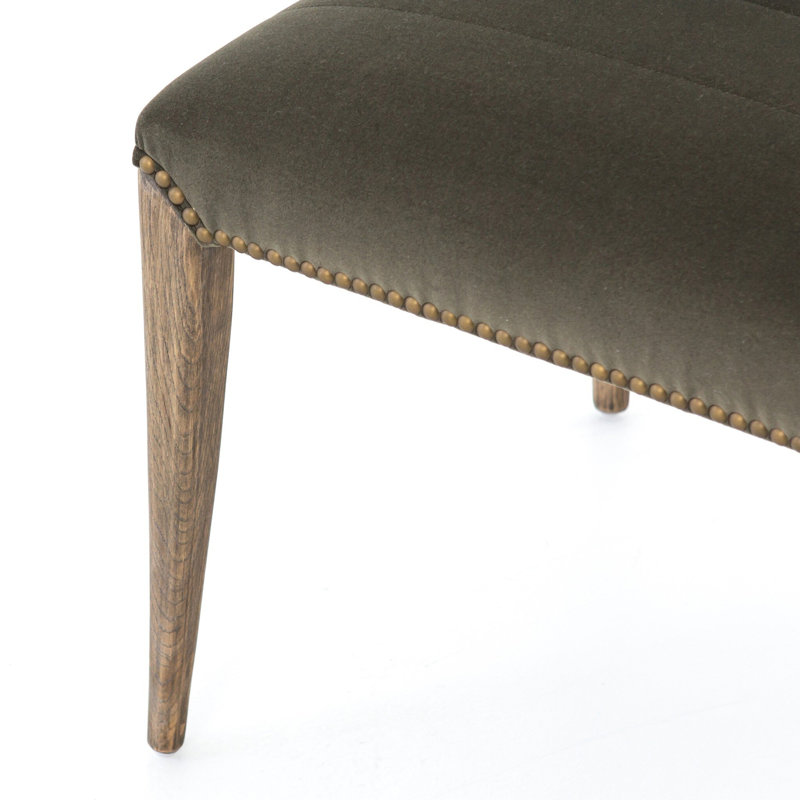 Nate Dining Chair-Modern Velvet Loden