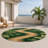 Nature Green Indoor and Outdoor Area Rug-2065228352