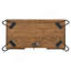 Bureau d'écriture Rustic Amber avec 4 rangements cachés