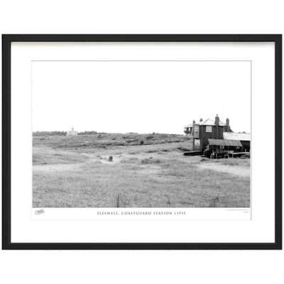 Sizewell, Coastguard Station C1955 by Francis Frith - Single Picture Frame Print