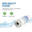 Filtre à eau pour réfrigérateur compatible avec GEF de MSWF, MSWF3PK, MSWFDS.