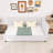 Daybed with Trundle Twin Size Sofa Bed-1950348397