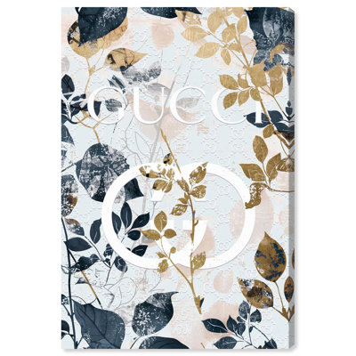 Indigo Blue Fantasy Canvas Fashion Art by Art Remedy