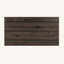 Table basse rectangulaire en noyer
