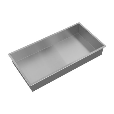 Niche murale en acier inoxydable